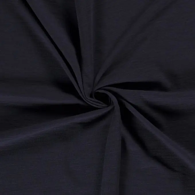 Strickstoff Knitteroptik marineblau Gratis Versand