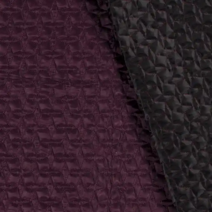 Super-Preis Steppstoff einfarbig weinrot