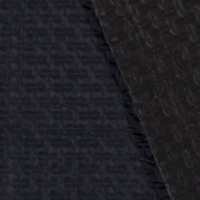 Steppstoff einfarbig marineblau Neu Im Sortiment