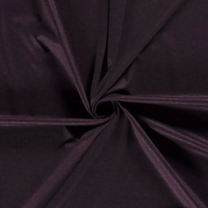 Gratis Versand Strickstoff Milano einfarbig glänzend violett