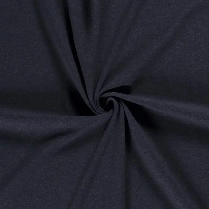 Sweatshirtstoff Polyviskose marineblau Weltweiter Versand