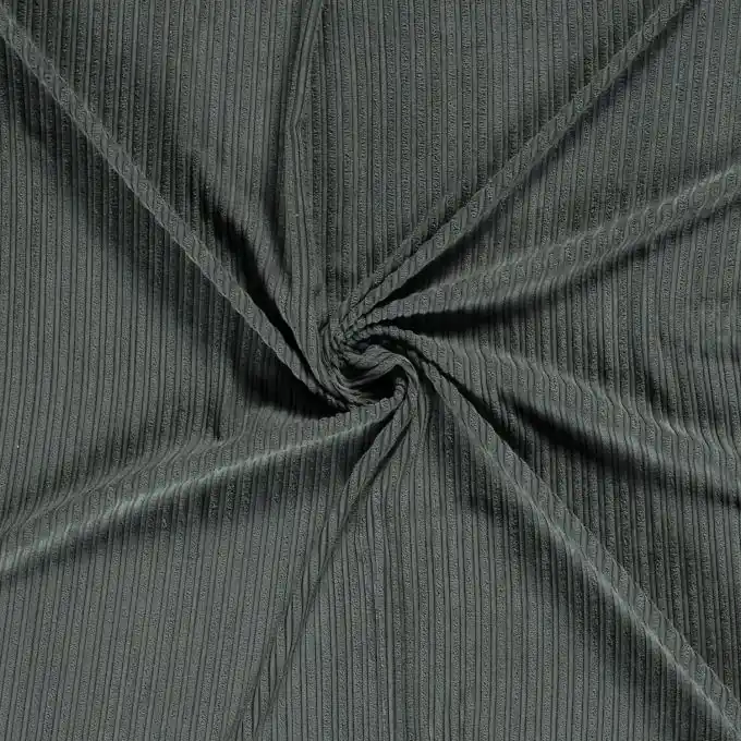 Kracherpreis Samtstoff strukturierte Linien blau