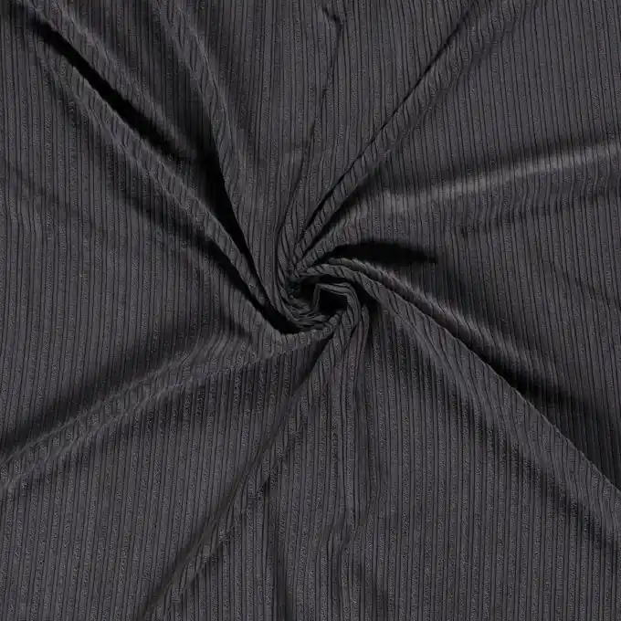 Samtstoff strukturierte Linien waldgrün Gratis Versand