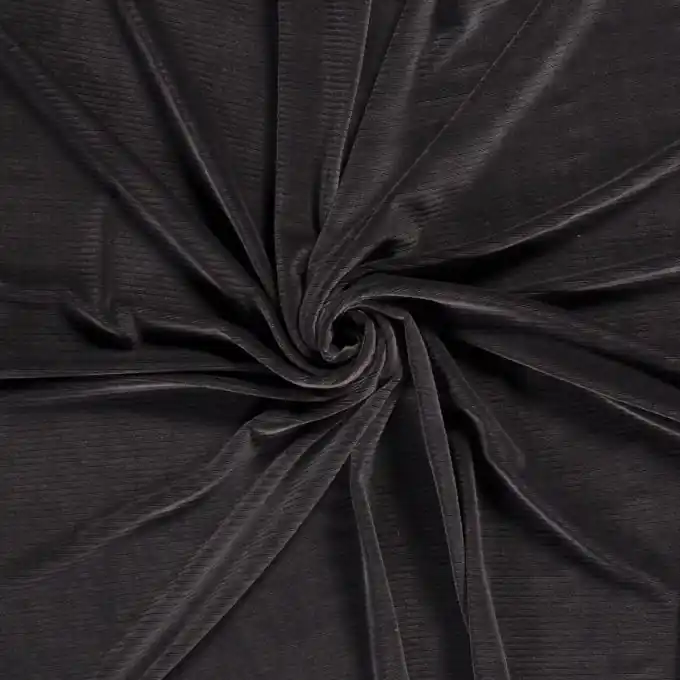 Dehnbarer Cordstoff grau Angebot