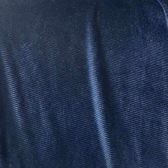 Dehnbarer Feincordstoff schwarz Preisknaller