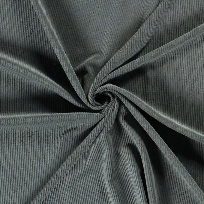 Markenprodukt Feincordstoff blau