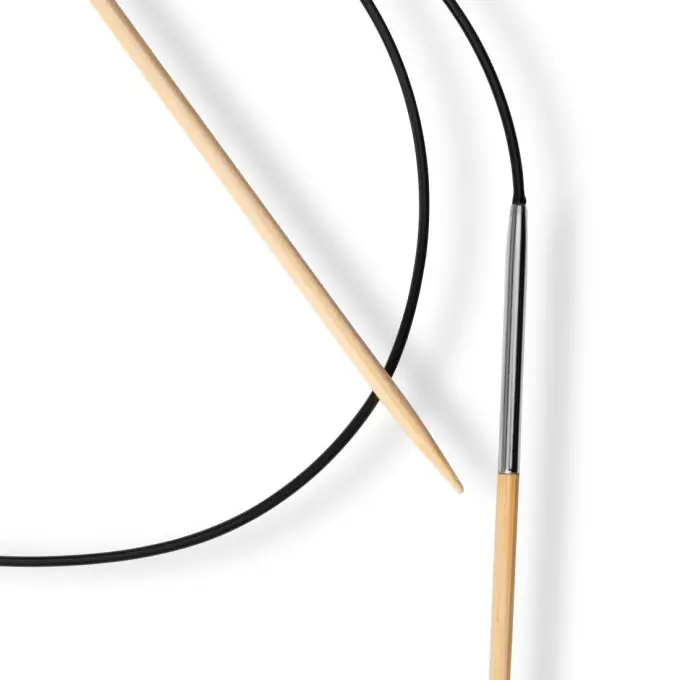 Rundstricknadeln Bambus 80 cm x 2,50 mm Geld-Zurück-Garantie