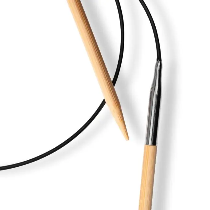 Markenware Rundstricknadeln Bambus 80 cm x 5,00 mm