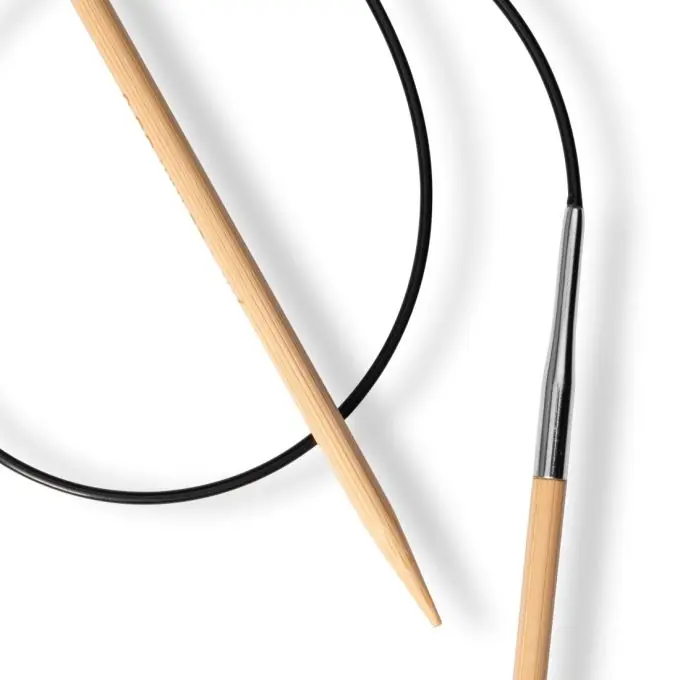 Geld-Zurück-Garantie Bambus-Rundstricknadeln für Strickanfänger und Experten