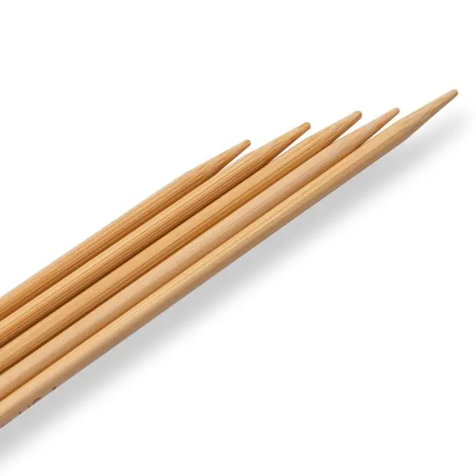 Bambus-Doppelstricknadeln 3.5mm für sanftes Stricken Preisknaller