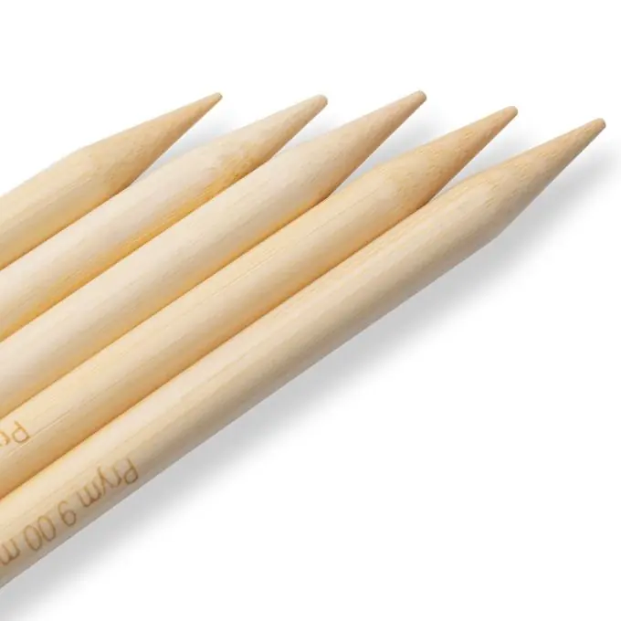 Prym Bambus-Doppelstricknadeln, Ø 9 mm x 20 cm Ab Werk
