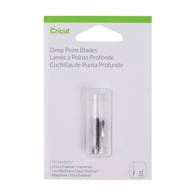 Kostenfreie Lieferung Ersatzklingen mit tiefer Spitze (2 Stck.)