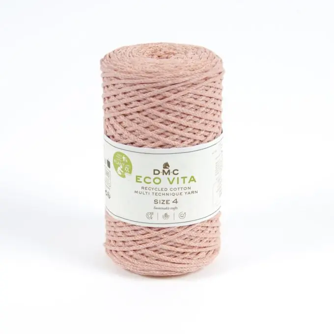 Nur Heute Garnknäuel Nova Vita 4 recycelte Baumwolle rosa Nr. 104