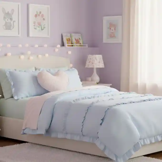 Herzkissen in Rosa Sale