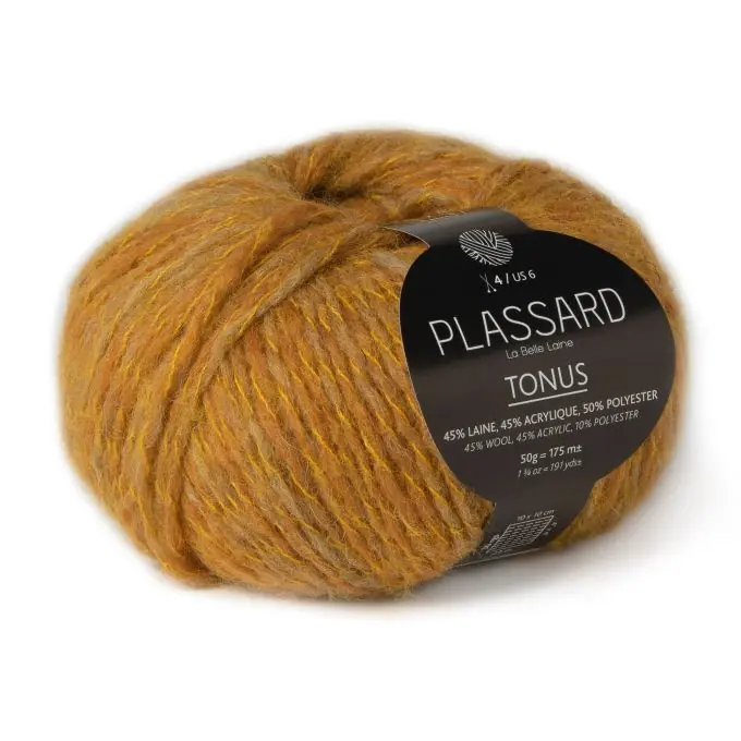 Strickgarn Tonus Goldorange 50g – Plassard Heute Kaufen