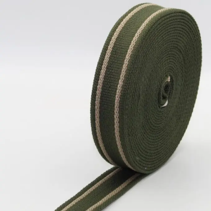 Im Trend Gurt Baumwolle marineblau khaki 30 mm