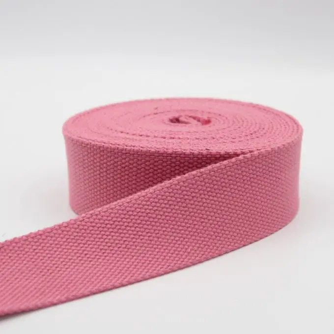 Gurtband Baumwollgemisch 40mm Rosa Sonderangebot