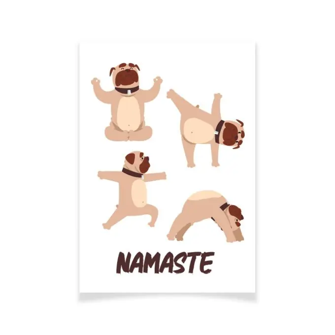 Hochwertig Ensemble Textile Tattoo Namaste