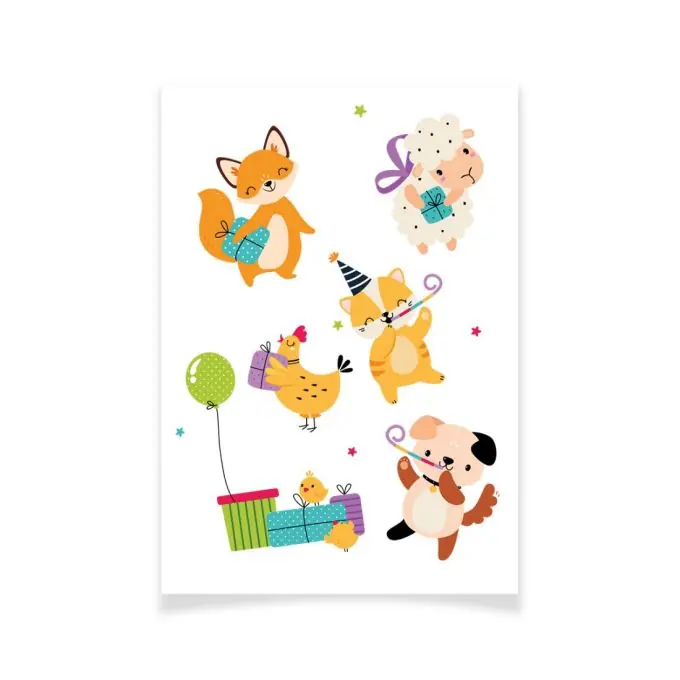 Preiswert Ensemble Textile Tattoo festliche Tiere