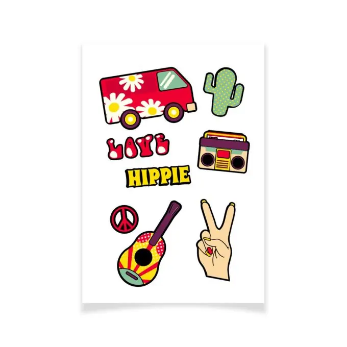 Jetzt Zugreifen Ensemble Textile Tattoo Hippie