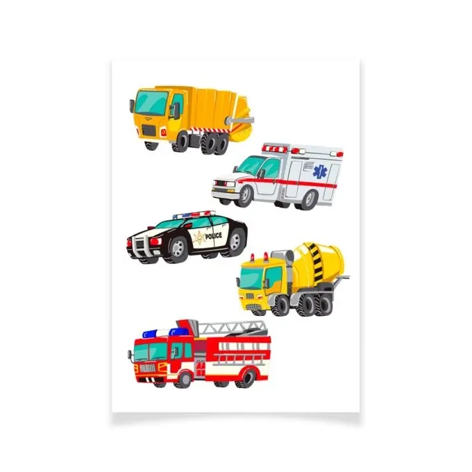 Top-Seller Ensemble Textile Tattoo Autos und LKWs