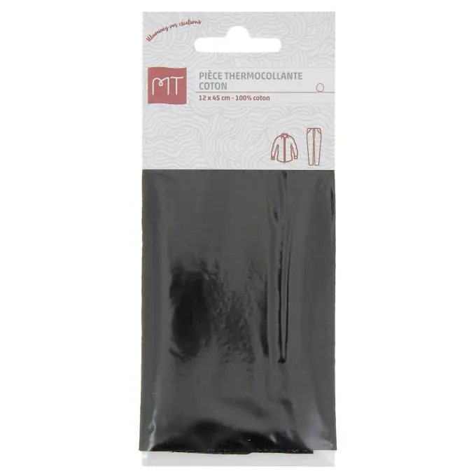 Im Trend Bügelflicken aus Baumwolle in 12×45 cm