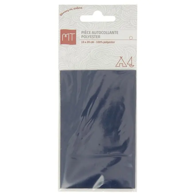 Flicken Nylon, 10 x 20 cm, marineblau Zertifiziert