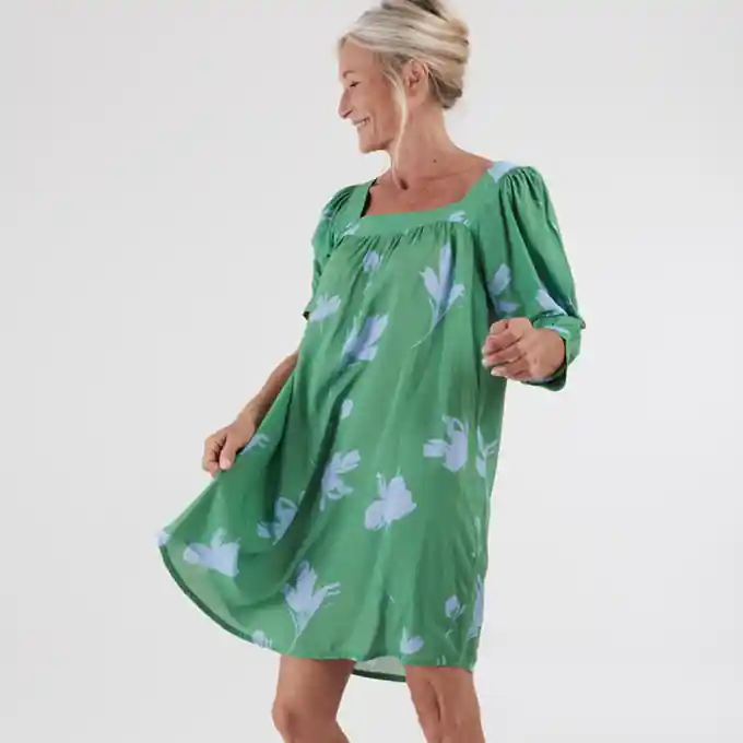 Sichere Zahlung Schnittmuster Coralie Bijasson Sommerkleid oder Tunika mit Ballonärmeln