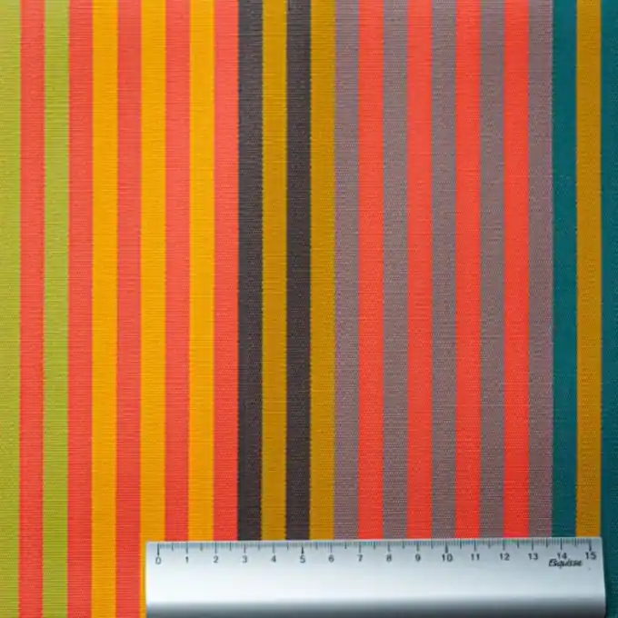 Angebot Outdoorstoff Sunny Streifen Koralle