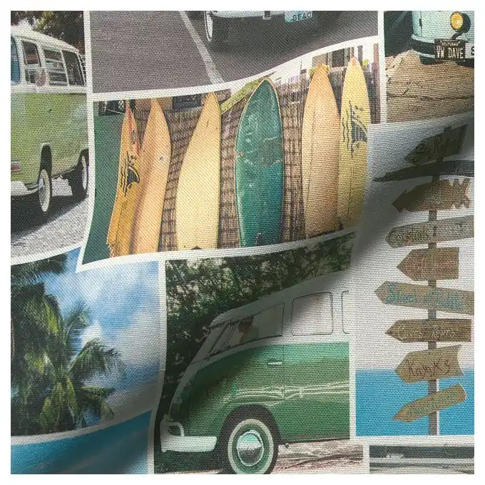 Stoff Halbpanama Premium VW Van Bunt Neue Kollektion