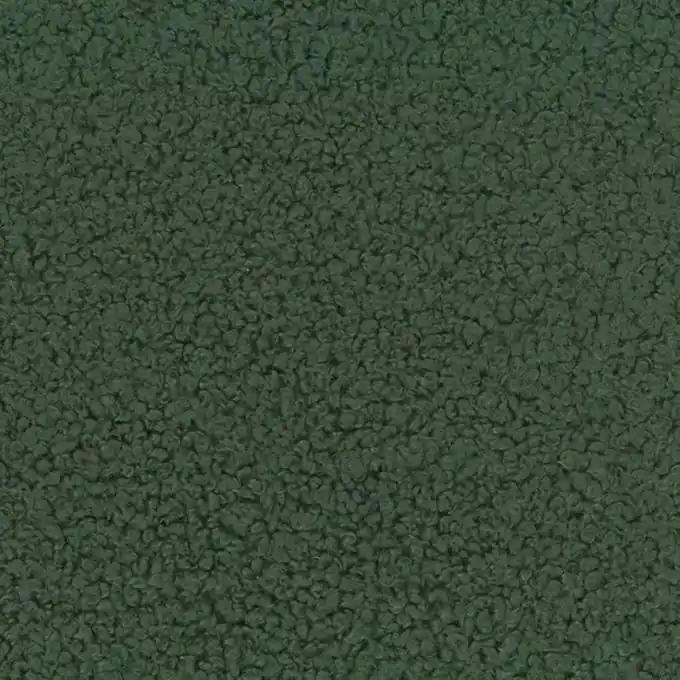 Heute Kaufen Bouclé-Stoff Waldgrün