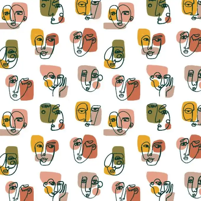 Cretonne Art Pablo Weiß Mengenrabatt