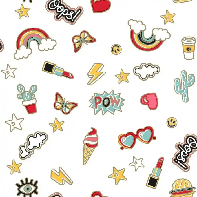 Cretonne Picto Fun Pop Weiß Garantierte Lieferung