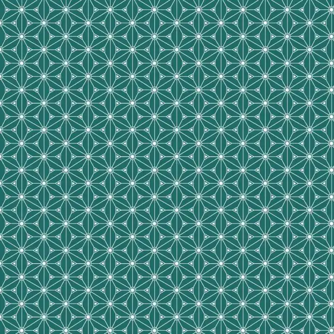 Bestpreis Beschichteter Baumwollstoff Smaragdgrün Sterne