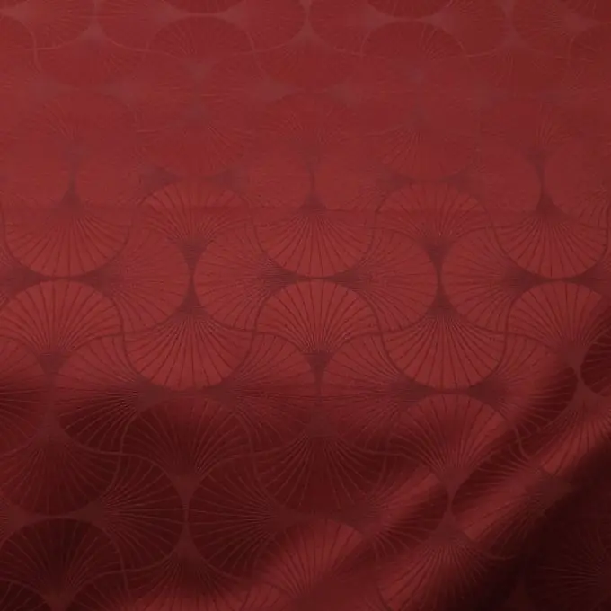 Damast Muscheln Rot Preiswert