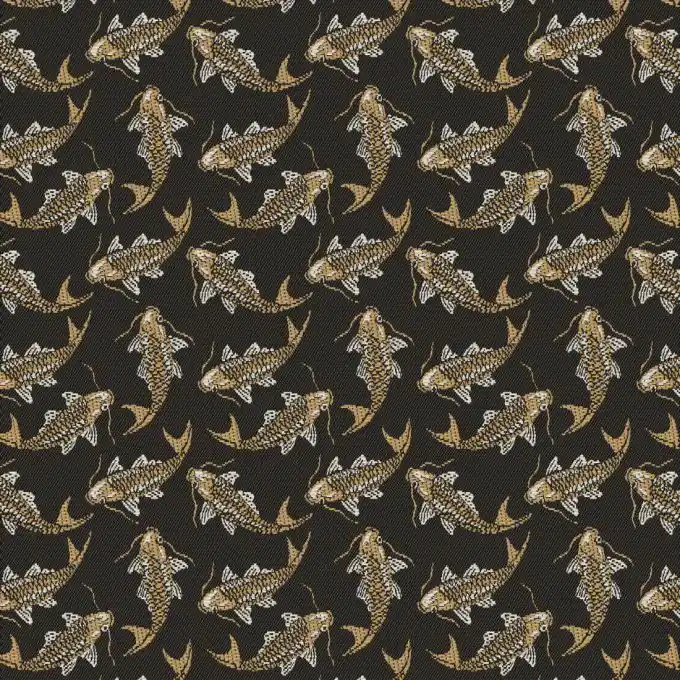 Bestseller Jacquard Koi Schwarz