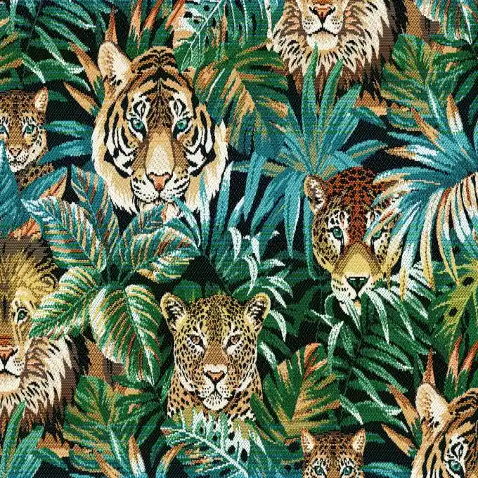 Jacquard Tropical Smaragdgrün Jetzt Zugreifen