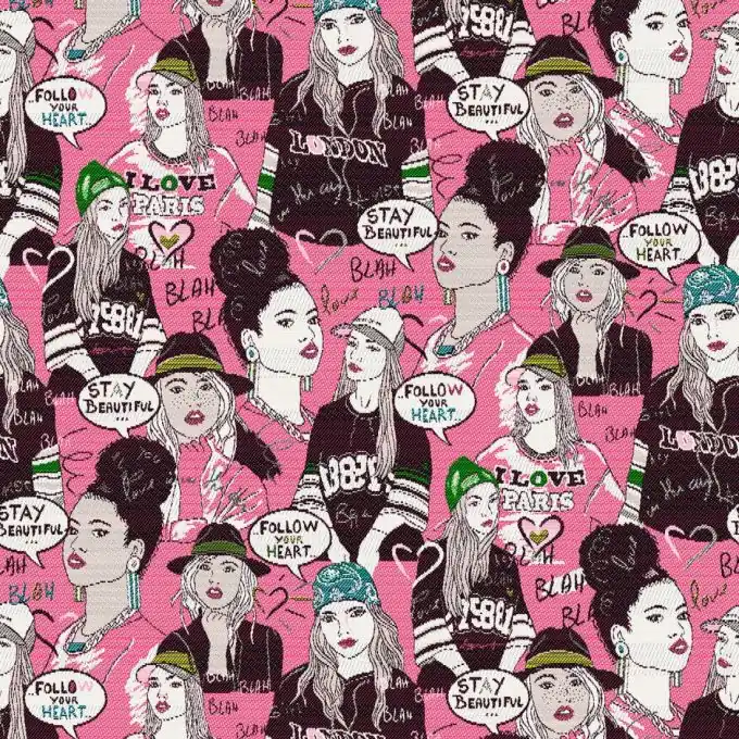 Sofort Bestellen Jacquard Frauen Pink