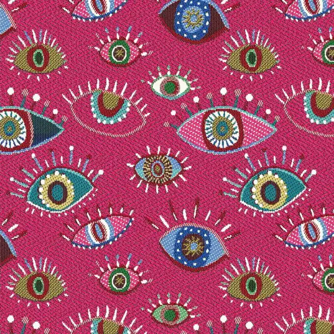 Jacquard Augen Pink Beliebt