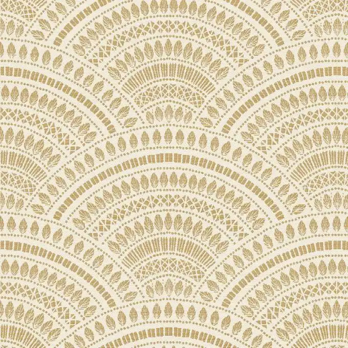 Jacquard Regenbogen Gold/Weiß Preisknaller