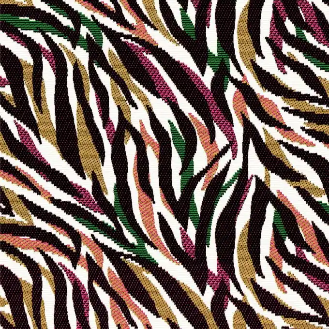 Preis Gesenkt Jacquard Zebra Pink