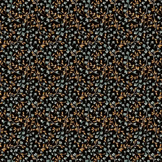 Im Trend Popeline Viskose Gelb/Grün