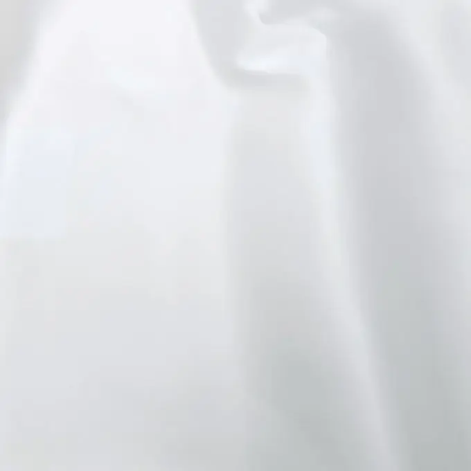 Mengenrabatt Seidenstoff weiß einfarbig