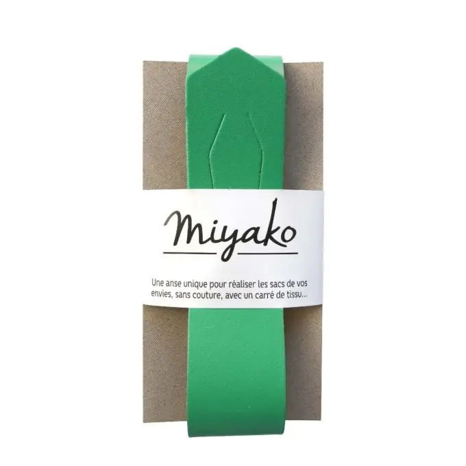 Abnehmbarer Henkel Miyako Leder 50x4cm Mintgrün – Miyako Kostenloser Versand