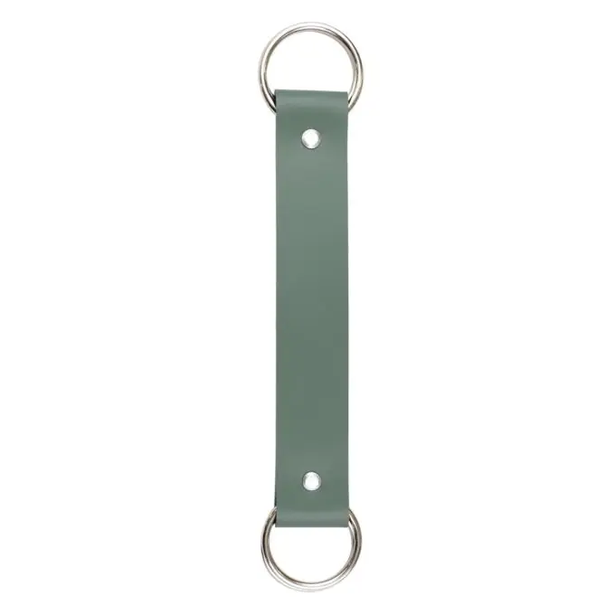 Henkel Ringe Kyoto Leder 27x3cm khaki – Miyako Preiswert