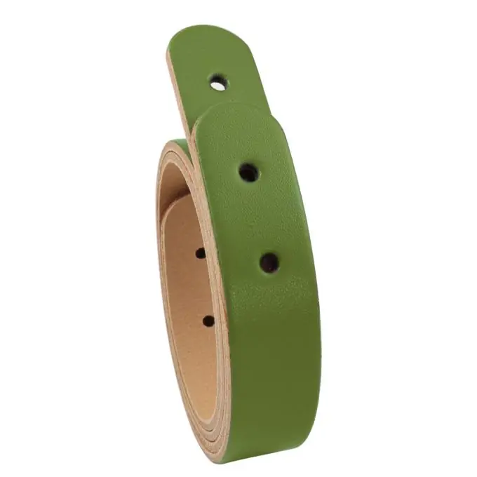 Direktkauf 2 Lederriemen + Schraube chicago 50cm Olivgrün- Miyako