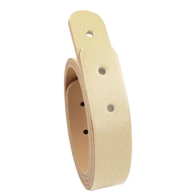 2 Lederriemen + Schraube chicago 50cm Goldfarben – Miyako Meistverkauft