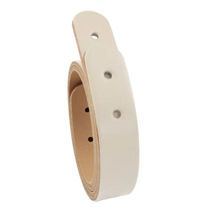 Original 2 Lederriemen + Schraube chicago 50cm Kreide – Miyako