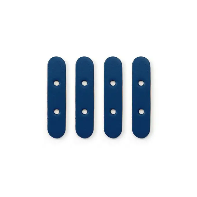 Nur Für Kurze Zeit 4 Lederverstärkungen für Riemen Marineblau – Miyako