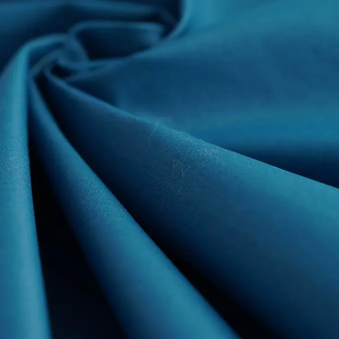 Beschichteter Baumwollstoff Entenblau Angebot